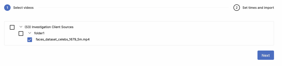 Bulk Import S3 Example